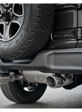 aFe Power Rebel Series 2-1/2" 409 Stainless Steel Caback Exhaust System with Polished Tips Jeep Wrangler JL V6-3.6L 2018-2024                                     - 49-48066-P - Image 7