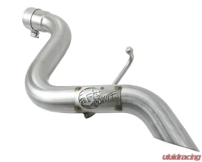 aFe Power Mach Force-XP 2-1/2" 409 Stainless Steel Hi-Tuck Axleback Exhaust System without Tip Jeep Wrangler JL L4-2.0L t | V6-3.6L 2018-2024 - 49-48070-1