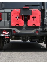aFe Power Mach Force-XP 2-1/2" 409 Stainless Steel Hi-Tuck Axleback Exhaust System without Tip Jeep Wrangler JL L4-2.0L t | V6-3.6L 2018-2024                                     - 49-48070-1 - Image 3