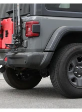 aFe Power Mach Force-XP 2-1/2" 409 Stainless Steel Hi-Tuck Axleback Exhaust System with Black Tip Jeep Wrangler JL L4-2.0L t | V6-3.6L 2018-2024                                     - 49-48070-1B - Image 2