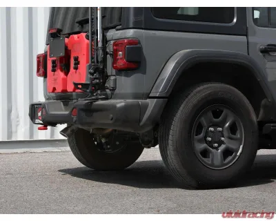 aFe Power Mach Force-XP 2-1/2" 409 Stainless Steel Hi-Tuck Axleback Exhaust System with Polished Tip Jeep Wrangler JL L4-2.0L t | V6-3.6L 2018-2024 - 49-48070-1P