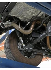aFe Power Mach Force-XP 2-1/2" 409 Stainless Steel Hi-Tuck Axleback Exhaust System with Polished Tip Jeep Wrangler JL L4-2.0L t | V6-3.6L 2018-2024                                     - 49-48070-1P - Image 4