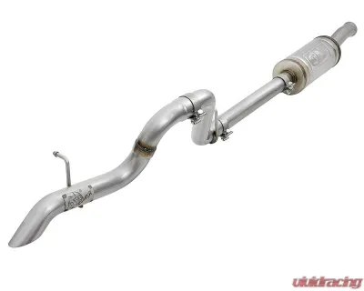 aFe Power Mach Force-XP 2-1/2" 409 Stainless Steel Axleback Hi-Tuck Exhaust No Tips Jeep Wrangler JL V6-3.6L 2018-2024 - 49-48075