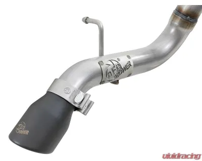 aFe Power Mach Force-XP 2-1/2" 409 Stainless Steel Axleback Hi-Tuck Exhaust with Black Tips Jeep Wrangler JL V6-3.6L 2018-2024 - 49-48075-B