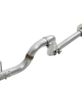 aFe Power Mach Force-XP 2-1/2" 409 Stainless Steel Axleback Hi-Tuck Exhaust with Polished Tips Jeep Wrangler JL V6-3.6L 2018-2024                                     - 49-48075-P - Image 6