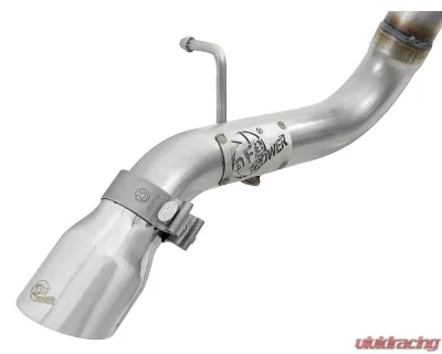 aFe Power Mach Force-XP 2-1/2" 409 Stainless Steel Axleback Hi-Tuck Exhaust with Polished Tips Jeep Wrangler JL V6-3.6L 2018-2024 - 49-48075-P