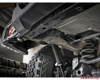aFe Power Mach Force-XP 2-1/2" 409 Stainless Steel Axleback Hi-Tuck Exhaust No Tips Jeep Wrangler JL V6-3.6L 2018-2024 - 49-48075