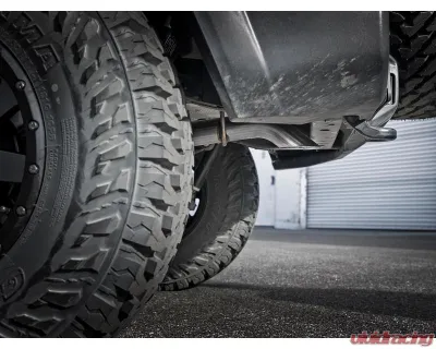 aFe Power Mach Force-XP 2-1/2" 409 Stainless Steel Axleback Hi-Tuck Exhaust No Tips Jeep Wrangler JL V6-3.6L 2018-2024 - 49-48075