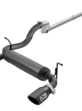 aFe Power Rebel Series 2-1/2" 409 Stainless Steel Catback Exhaust System Jeep Wrangler JL V6-3.6L 2018-2024                                     - 49-48076-B - Image 6