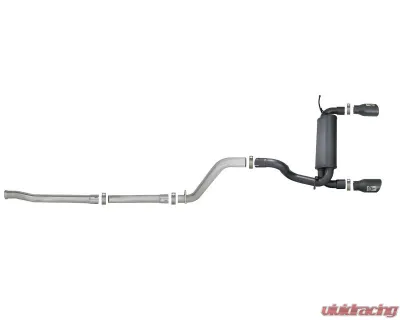aFe Power Rebel Series 2-1/2" 409 Stainless Steel Catback Exhaust System Jeep Wrangler JL V6-3.6L 2018-2024 - 49-48076-B