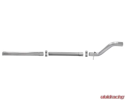 aFe Power Mach Force-XP 2-1/2" 409 Stainless Steel Mid-Pipe With Resonator Delete Jeep Wrangler JL V6-3.6L 2018-2024 - 49-48077