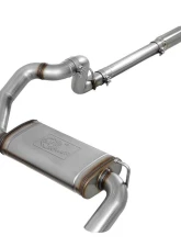 aFe Power Mach Force-Xp 3" 409 Stainless Steel Hi-Tuck Catback Exhaust System Jeep Wrangler JL L4-2.0L t 2018-2024                                     - 49-48079 - Image 4