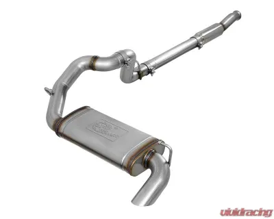 aFe Power Mach Force-Xp 3" 409 Stainless Steel Hi-Tuck Catback Exhaust System Jeep Wrangler JL L4-2.0L t 2018-2024 - 49-48079