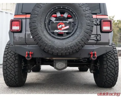 aFe Power Mach Force-Xp 3" 409 Stainless Steel Hi-Tuck Catback Exhaust System Jeep Wrangler JL L4-2.0L t 2018-2024 - 49-48079