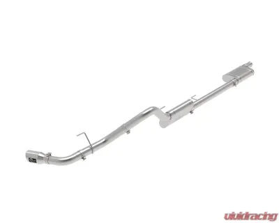 aFe Power Apollo GT Series 3" 409 Stainless Steel Catback Exhaust System with Polished Tips Jeep Gladiator JT V6-3.6L 2020-2024 - 49-48083-P