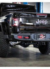 aFe Power Apollo GT Series 3" 409 Stainless Steel Catback Exhaust System with Polished Tips Jeep Gladiator JT V6-3.6L 2020-2024                                     - 49-48083-P - Image 3