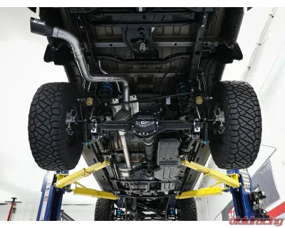 aFe Power Apollo GT Series 3" 409 Stainless Steel Catback Exhaust System with Polished Tips Jeep Gladiator JT V6-3.6L 2020-2024 - 49-48083-P