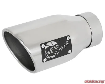 aFe Power Apollo GT Series 3" 409 Stainless Steel Catback Exhaust System with Polished Tips Jeep Gladiator JT V6-3.6L 2020-2024 - 49-48083-P