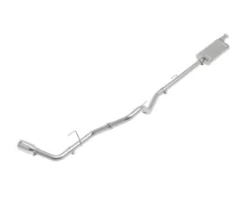 aFe Power Apollo GT Series 2-1/2 in 409 Stainless Steel Catback Exhaust System with Polished Tips Jeep Gladiator JT V6-3.6L 2020-2024