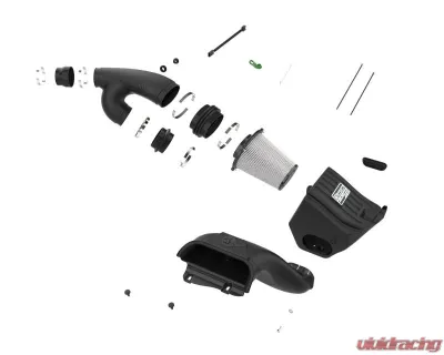 aFe Power Quantum Cold Air Intake System with Pro Dry S Filter Ford F-150 | F-150 Raptor | Lincoln V6-2.7L tt | V6-3.5L 2015-2025 - 53-10033D