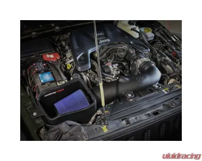 AFE Magnum FORCE Stage-2 Cold Air Intake System w/Pro 5R Filter Jeep Wrangler (JL) 18-24 V6-3.6L - 54-13078R