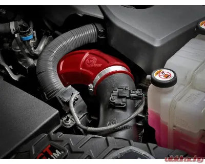 aFe Power Turbo Inlet Pipe Red for Toyota Tundra, Land Cruiser 3.4L TT 2022-2024 - 55-20001-R