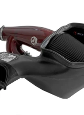 aFe Power Track Series Red Kevlar/Carbon Fiber Intake System w/ Pro 5R Filter Black Ford Expedition | F-150 | Lincoln Navigator 2017-2024                                     - 57-10031KR - Image 8
