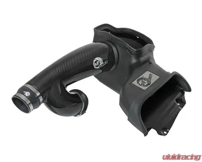 aFe POWER Track Series Carbon Fiber Intake System w/ Black Pro 5R Filter Ford | Lincoln 2021-2025 - 57-10031K