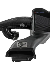 aFe POWER Track Series Carbon Fiber Intake System w/ Black Pro 5R Filter Ford | Lincoln 2021-2025                                     - 57-10031K - Image 6