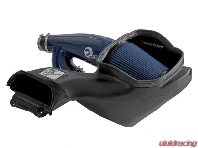 aFe Power Track Series Blue Kevlar/Carbon Fiber Intake System w/ Pro 5R Filter Ford Expedition | F-150 | Lincoln Navigator 2017-2025 - 57-10031RL