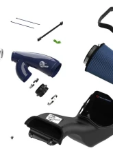 aFe Power Track Series Blue Kevlar/Carbon Fiber Intake System w/ Pro 5R Filter Ford Expedition | F-150 | Lincoln Navigator 2017-2025                                     - 57-10031RL - Image 2