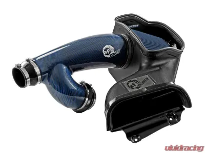 aFe Power Track Series Blue Kevlar/Carbon Fiber Intake System w/ Pro 5R Filter Ford Expedition | F-150 | Lincoln Navigator 2017-2025 - 57-10031RL