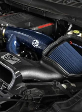 aFe Power Track Series Blue Kevlar/Carbon Fiber Intake System w/ Pro 5R Filter Ford Expedition | F-150 | Lincoln Navigator 2017-2025                                     - 57-10031RL - Image 6