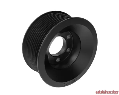 AFE Power 3.35" Hellcat Supercharger Pulley, 6061-T6 Aluminum, Black Anodized Finish - 79-10005P