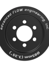 AFE Power 3.35" Hellcat Supercharger Pulley, 6061-T6 Aluminum, Black Anodized Finish                                     - 79-10005P - Image 4