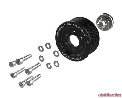 aFe Power Supercharger Power Pulley Kit with 3.35" Hub Jeep | RAm | Dodge Challenger | Charger SRT Hellcat V8-6.2L sc Hemi 2015-2023 - 79-10005
