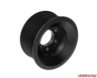 AFE Power 3.10" Hellcat Supercharger Pulley, 6061-T6 Aluminum, Black Anodized Finish - 79-10006P