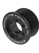 aFe Power 2.85" Hellcat Supercharger Pulley - 6061-T6 Aluminum, Black Anodized Finish                                     - 79-10007P - Image 5