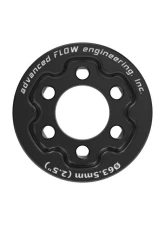 AFE Power 2.50" Hellcat Supercharger Pulley, CNC Machined 6061-T6 Aluminum, Black Finish                                     - 79-10009P - Image 4