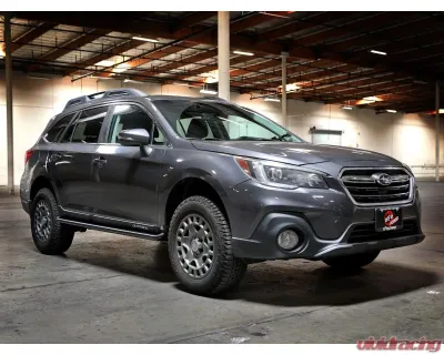 AFE Power Terra Guard Off-Road Slider for Subaru Outback H4/H6 2015-2019, Steel, Black - 79-27002