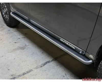 AFE Power Terra Guard Off-Road Slider for Subaru Outback H4/H6 2015-2019, Steel, Black - 79-27002