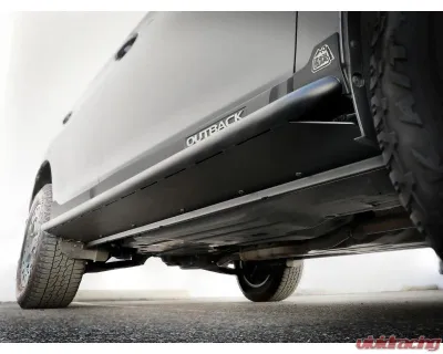 AFE Power Terra Guard Off-Road Slider for Subaru Outback H4/H6 2015-2019, Steel, Black - 79-27002