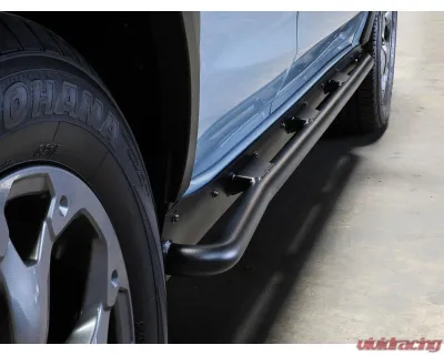 AFE Power Terra Guard Off-Road Slider for Subaru Crosstrek H4-2.0L 2018-2023, Black Steel - 79-27019