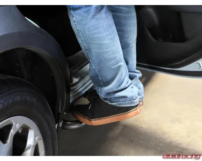 AFE Power Terra Guard Off-Road Slider for Subaru Crosstrek H4-2.0L 2018-2023, Black Steel - 79-27019