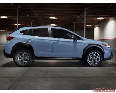 AFE Power Terra Guard Off-Road Slider for Subaru Crosstrek H4-2.0L 2018-2023, Black Steel - 79-27019