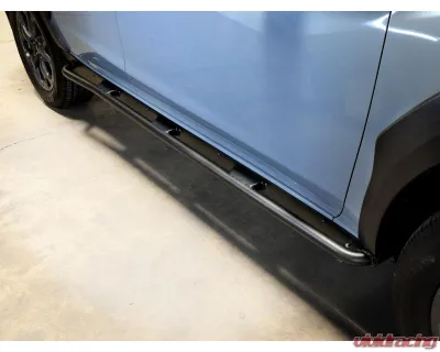 AFE Power Terra Guard Off-Road Slider for Subaru Crosstrek H4-2.0L 2018-2023, Black Steel - 79-27019