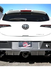 aFe Gemini XV 3"-2-1/2" 304 Stainless Steel Catback Exhaust System w/ Black Tips Toyota GR Corolla L3 1.6L 2023-2024                                     - 49-36070-B - Image 3