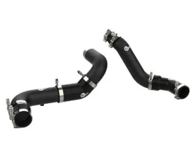 aFe Power BladeRunner Aluminum Hot and Cold Charge Pipe Kit Black Ram 1500 2016-2019