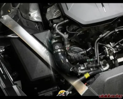 aFe POWER BladeRunner 2.5 IN Aluminum Hot Charge Pipe Black for Kia Stinger 2022-2023 - 46-20698-B