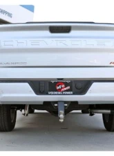 aFe Rebel XD Series 3 IN 304 Stainless Steel DPF-Back Exhaust w/Dual Black Tips GM Diesel Trucks 2023-2024                                     - 49-34145-B - Image 4
